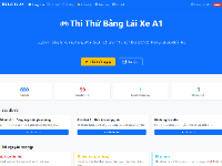 thi thử bằng lái xe hạng a1,thi bằng lái xe,a1,bằng lái xe,thi thử